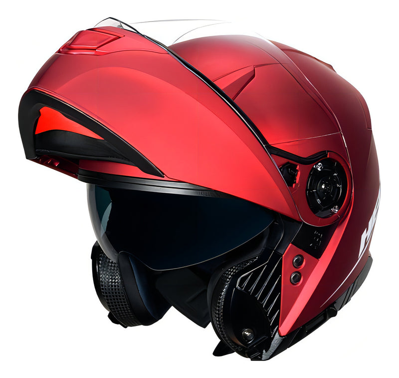 Capacete Helt Hippo Glass Robocop Com Óculos Interno