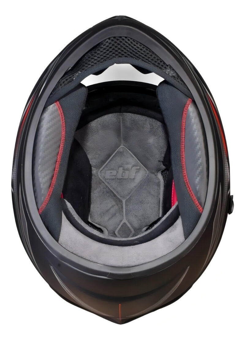 Capacete Fechado EBF X Troy Drone Com óculos Interno - Imagem 3