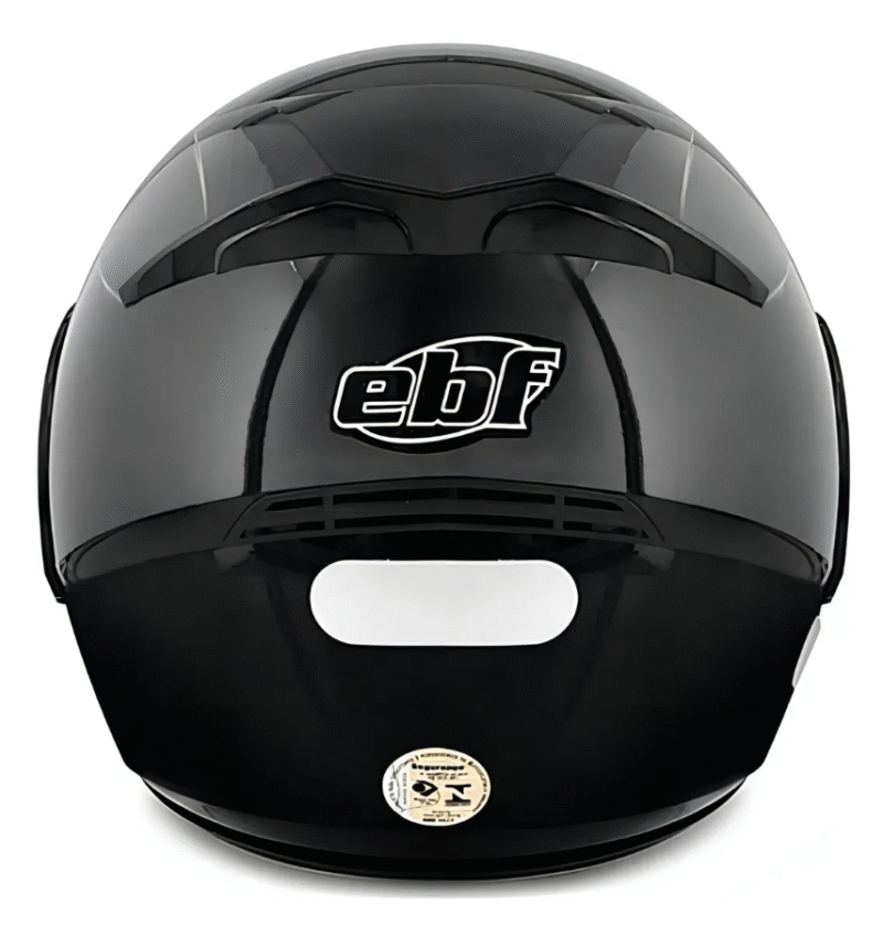 Capacete Moto EBF E8 Articulado Robocop Desenho Solid - Imagem 4