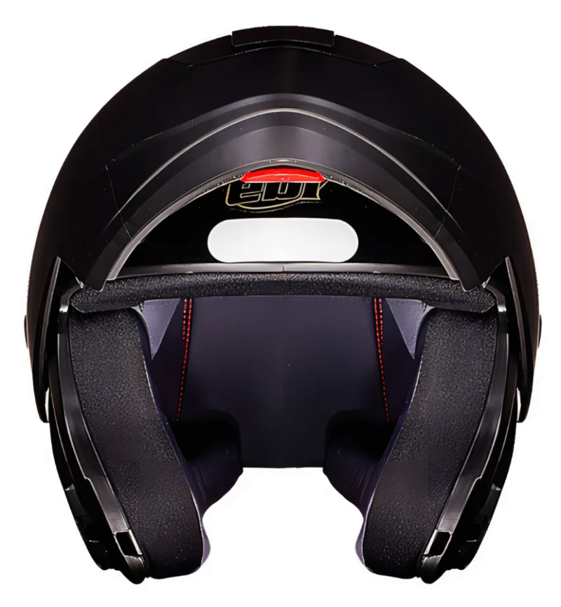 Capacete Moto EBF E8 Articulado Robocop Desenho Solid - Imagem 5