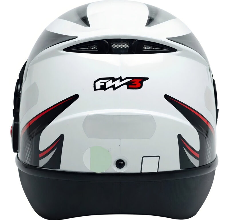 Capacete fechado FW3 para moto Automatic Colorido - Imagem 4