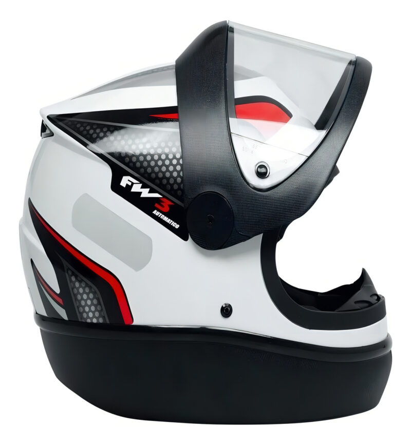 Capacete fechado FW3 para moto Automatic Colorido - Imagem 5