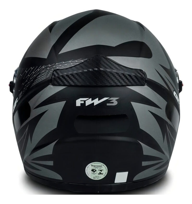 Capacete Moto Fechado FW3 GT2 com Viseira e Narigueira - Imagem 3