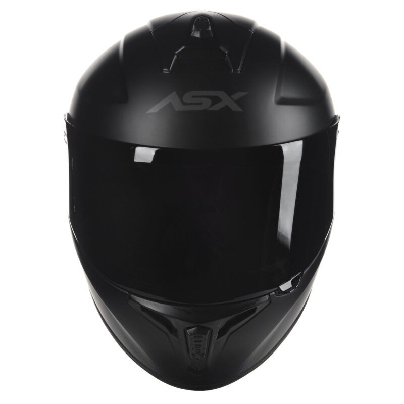 Capacete Integral Esportivo Asx Draken Solid Preto - Imagem 3