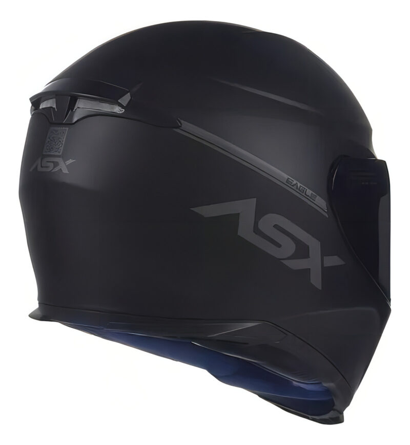 Capacete Para Moto Integral Asx Eagle Solid - Imagem 6