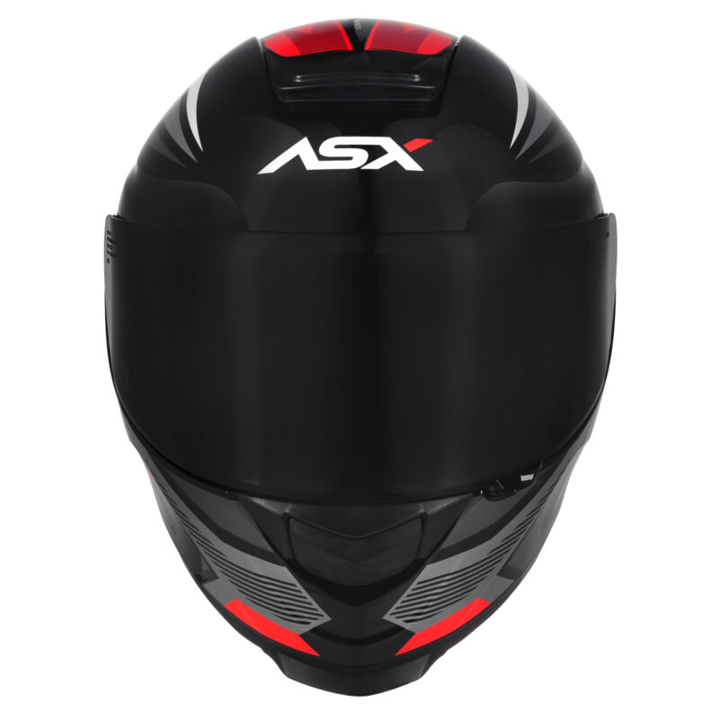 Capacete Para Moto Integral Asx Eagle Street Colorido - Imagem 3