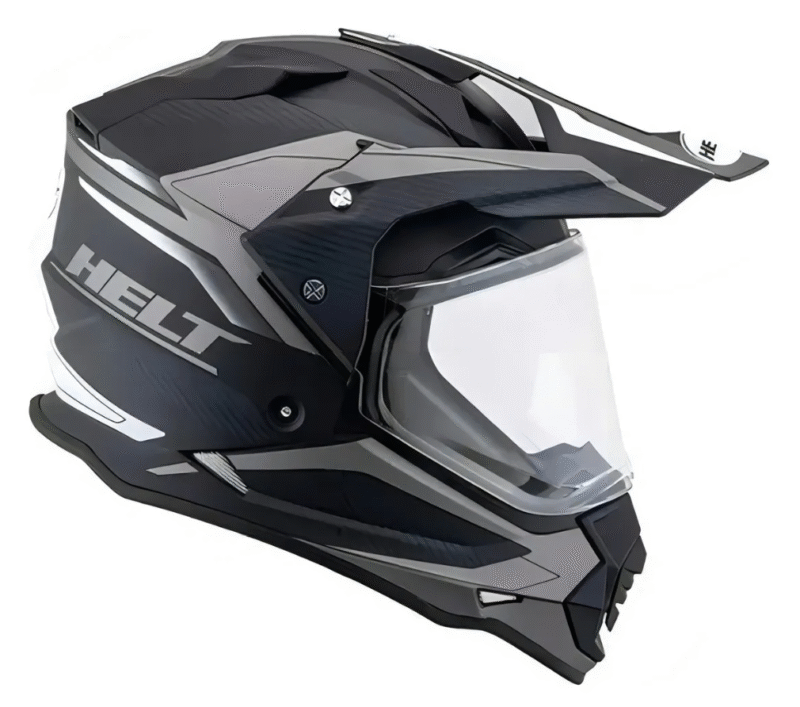 Capacete Cross Vision Glass Titanium - Imagem 2