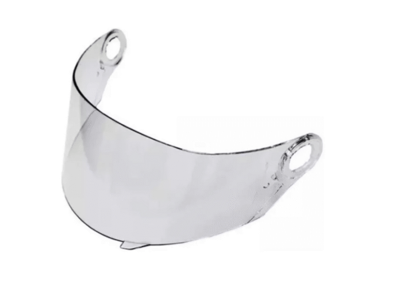 Viseira Cristal e Fumê para capacete GT GTN GTX GTR - Imagem 4