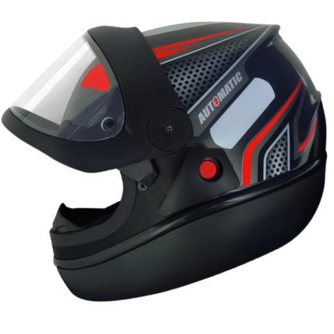 Capacete fechado FW3 para moto Automatic Preto